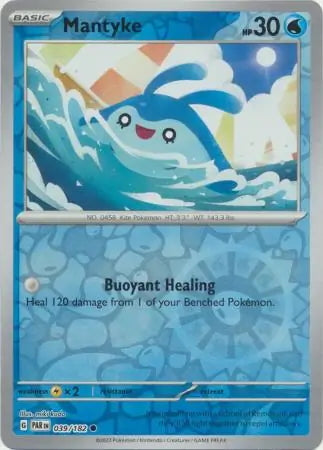 Paradox Rift Mantyke #39/182 reverse holo